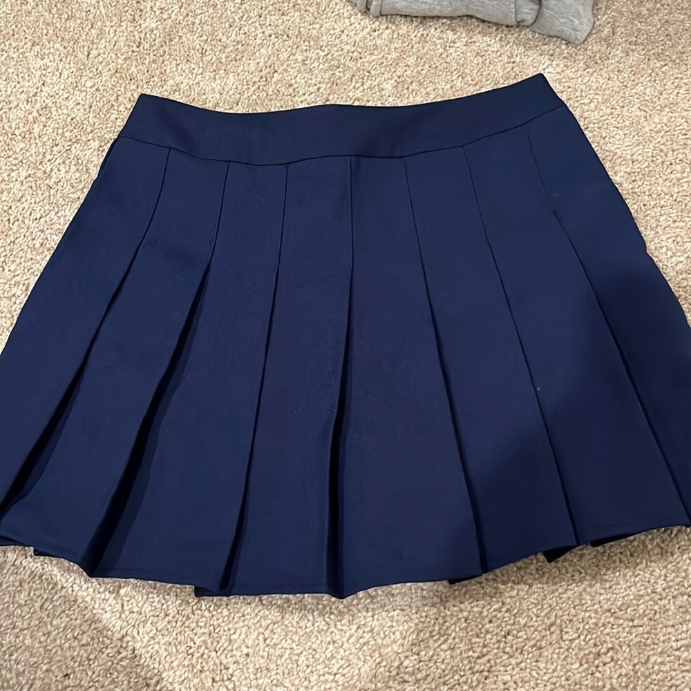 Mini skirt navy worn once